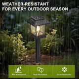 10 Pack Solar Lights for Outside Walkway Pathway Driveway Outdoor Waterproof Led Landscape Lighting for Garden Yard | Lumora