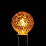 Hometown Evolution, Inc. Gold Outdoor Patio String Lights (10 ft, G40 Gold 1.6" Bulbs - Black Wire) | Lumora