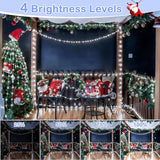 Decute 300Led 99FT Silver Wire Christmas Fairy String Lights Dimmable with Remote Control Starry Lights with UL | Lumora
