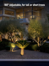 LEONLITE 5CCT Low Voltage LED Landscape Spotlight, Update 1800K2700K3000K4000K5000K Selectable, 5W 12V Pathway | Lumora