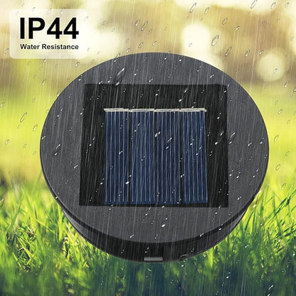 Tomshine 2 Pack Replacement Solar Light Parts-8 lumens Warm White LED Waterproof Solar Light Replacement Top Kit for Outdoor DIY Hanging Lanterns(3.15in)