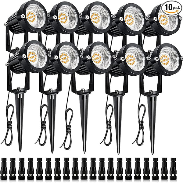 Landscape Lighting, Outdoor LED Low Voltage Landscape Lights 7W 900LM Waterproof 12V Garden Lights Flag Landscape | Lumora