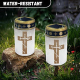 ZOUTAIRONG Solar Cross for Cemetery Grave,2 Pack Solar Garden Lights Grave Decorations for Cemetery Solar Pathway | Lumora