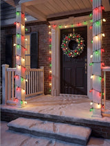 25Ft C9 Christmas Multicolor String Lights, Vintage Christmas Lights with 27 C9 Clear Red/Green/Frosted White | Lumora