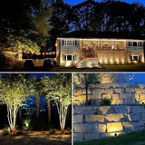 SUNVIE 3W Low Voltage Landscape Lighting LED Landscape Spotlights with Connectors Waterproof Low Voltage Landscape | Lumora