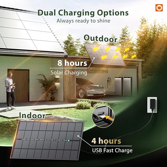 addlon 102FT(96+6) Solar String Lights and Telescopic Extension Pole for Hanging Christmas Lights