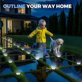 SOLPEX Mini Solar Ground Lights, 12 Pack Solar Lights Outdoor Waterproof, Landscape Lighting for Garden Pathway | Lumora