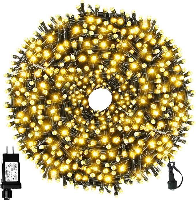 170FT 500 LED Christmas Lights Outdoor Indoor, Waterproof Christmas Tree Lights for Christmas Decorations with | Lumora