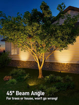 LEONLITE 8-Pack 5CCT Low Voltage LED Landscape Spotlight, Update 1800K2700K3000K4000K5000K Selectable, 5W 12V | Lumora
