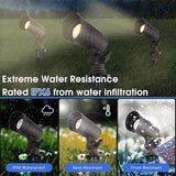 E ENERGETIC LIGHTING LED Landscape Lights with Connectors, 12V Low Voltage, Warm White 3000k, 4W, 175LM, Outdoor | Lumora