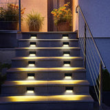 Bright Solar Fence Lights, 12 Pack Outdoor Step Lights, IP65 Waterproof, 3000K Warm-White, Dusk to Dawn Outdoor | Lumora