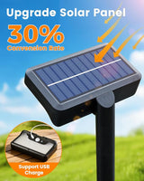 Clip On Solar Lights Outdoor, Motion Sensor Outdoor Lights, 92 LEDs 600LM Solar Fence Lights Outdoor | Lumora