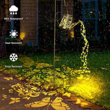 Solar Watering Can with Lights Outdoor,Hanging Solar Lantern,Metal Waterproof Garden Lights Decorations Gift for | Lumora