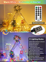 1000 LED 330 FT Color Changing Christmas Lights with 11 Lighting Modes, Fairy String Lights with Remote, Timer & | Lumora