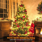XTF2015 170FT 500 LED Christmas String Lights, Christmas Lights End to End Plug 8 Modes Memory Function with Timer | Lumora