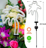 SunKite Coconut Solar Decorative Stake Lights - Outdoor Waterproof Neon Lights for Garden, Yard, Lawn, Pathway | Lumora