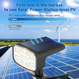 Solar Spot Lights Outdoor Waterproof IP65,6 Pack,Cool Light, 2 Lighting Modes Selectable, Solar Powered Yard Garden | Lumora