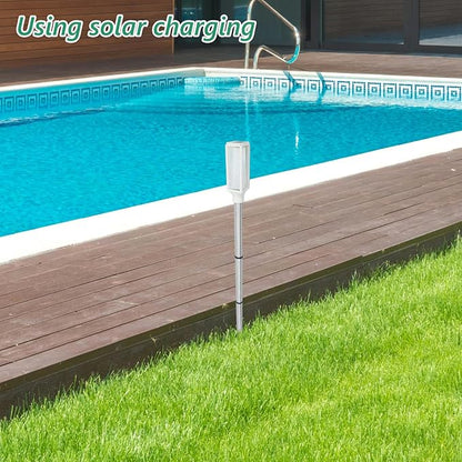 VICASKY Solar Outdoor Lights Solar Pathway Lights Outdoor White Lawn Stake Lamp Yard Lamp Weatherproof for Garden Patio Backyard Lighting