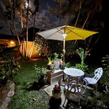 LATME Patio Umbrella Light Rechargeable Umbrella Lights– 10-25 Hours Runtime,Umbrella Pole Light 3 Lighting Modes | Lumora