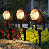 Outdoor Landscape Spotlights, 120V LED Spot Light Waterproof for Garden and Yard Up Lighting, Warm Light Outdoor | Lumora