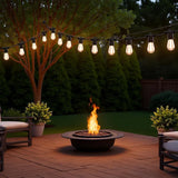 LED Patio String Lights, 70ft 30 Lights Adapter Powered, E26 Socket with S14 Bulbs Weatherproof Outdoor Bistro | Lumora