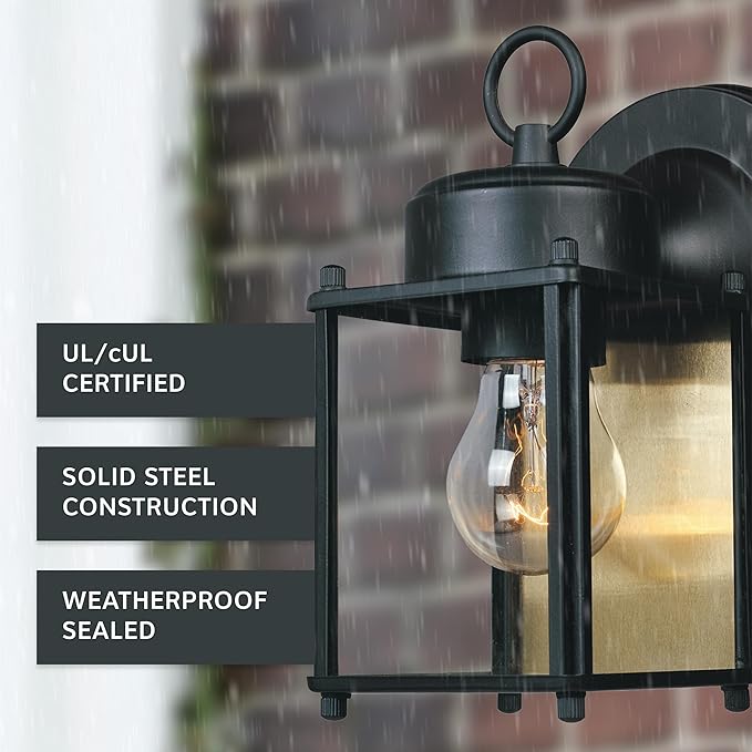 Designers Fountain Ivy Trail Outdoor Light Fixture Pack of 2, 8.25 Inch Exterior Wall Lantern Sconce Set for Front | Lumora