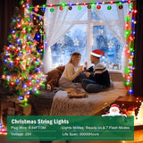 SAUIRS 403FT 1000 LED Christmas Lights Outdoor String Lights with 8 Modes Timer Waterproof Fairy Light Plug in for | Lumora