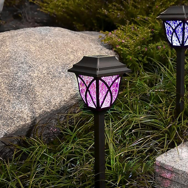 keeda Solar Pathway Lights Outdoor Waterproof Modern Style Design Solar Landscape Light for Outside Garden Yard | Lumora