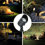 Lumina Lighting® 5W Landscape Lighting 12V Landscape Lights Low Voltage Landscape Spotlights Warm White Waterproof | Lumora