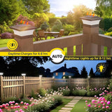 T-SUN Solar Post Lights, Outdoor Waterproof LED Lights for 4x4 Wooden Posts, Deck, Fence, Garden, Mailbox – | Lumora