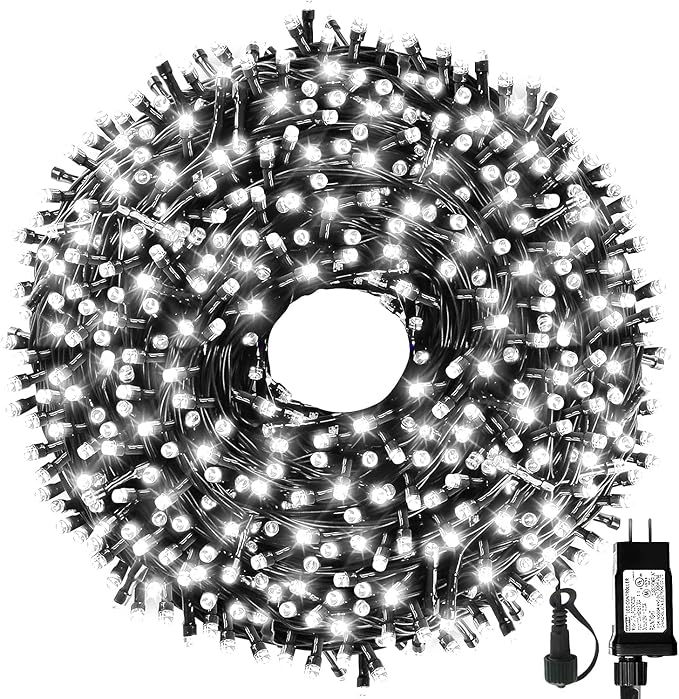 105FT 300LEDs Christmas Lights Outdoor Indoor String Lights 8 Modes Memory Function for Christmas Tree Party | Lumora