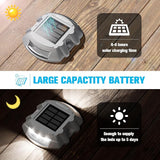 VOLISUN Solar Deck Lights Driveway Dock Lights, 16-Pack Led IP68 Waterproof Outdoor Warning Step Lights for | Lumora