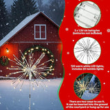 Twinkling Starburst Christmas Tree Star Topper Fairy Light 20 of 120 LED Lights - Outdoor Lighting Accessory | Lumora