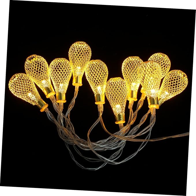 Led Water Drop String Lights Bulb USB Fairy Lights for Decor Versatile Patio Accent Lighting for Holiday Parties and Unique Home Decoration