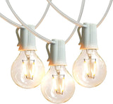 Brightech Ambience Pro LED String Lights - 26 Ft Commercial Grade Patio Lights Outdoor Waterproof with One Extra | Lumora