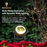 12Vmonster Color Changing RGB IP68 LED Outdoor Spot Light – 12V 10W Waterproof Garden Lighting – Multicolor | Lumora