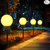 BlcTec Solar Pathway Lights Outdoor, Warm White Path Lights with 3-Sided Solar Panels, 18H Runtime, IP65 | Lumora