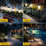 8 Pack Solar Pathway Lights Outdoor Waterproof, High Brightness LED Solar Garden Lights for Patio, Yard, Lawn | Lumora