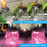 Hanging Outdoor Solar Lights,VGE 2 Pack 30LED Cracked Glass Ball Decorative Lights,Solar Powered Waterproof | Lumora