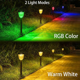 Solar Pathway Lights Outdoor, Solar Lights Waterproof, Taller Pathway Light with Larger Panel, Auto On/Off Up to 10 | Lumora