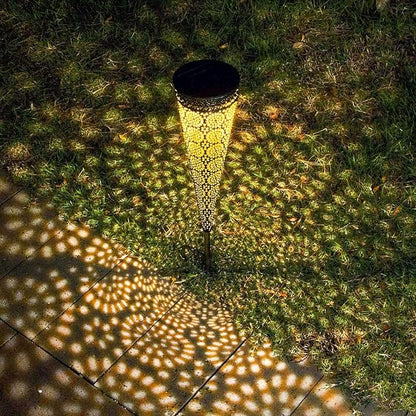 Mezone Solar Pathway Lights 2 Pack,Solar Powered LED Low Voltage Landscape Path Lights Garden Stake Lights Outdoor Dcorative Solar Lights In-Ground LED Light