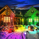 ROSHWEY Solar Spot Lights Outdoor, Colored Solar Outdoor Lights Waterproof Christmas Solar Powered Spotlight | Lumora
