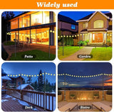 10 Pack String Light Poles,10 Ft Light Poles for Outside String Lights,Outdoor Lights Pole with Fork,Metal Poles | Lumora