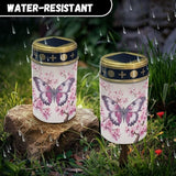 Butterfly Cherry Blossom Solar Powered Cemetery Memorial Light,Cemetery Decorations for - Outdoor Path Light | Lumora