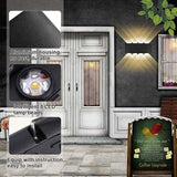 Kawell 8W Waterproof Modern Wall Light LED Wall Lamp Aluminum LED Wall Sconce Up Down Indoor Outdoor for Bathroom | Lumora