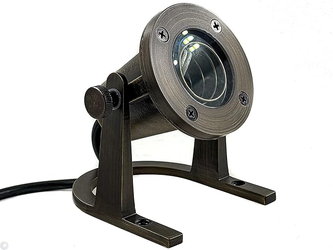 Underwater Light 172 - Solid Brass Underwater Pond Lights LED Submersible Waterfall Pool Pond Fountain Lighting | Lumora