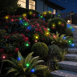 HomeBeyond Firefly Garden Decor Lights, 32 LEDs Firefly Solar Light Outdoor Waterproof, 4 Pack 8 Heads Multicolor | Lumora