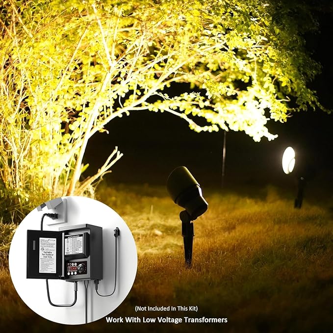 Malibu Low Voltage Landscape Lighting 9604 - Malibu Landscaping Lights 20W 145 Lumens Halogen Outdoor Lights 2800K | Lumora