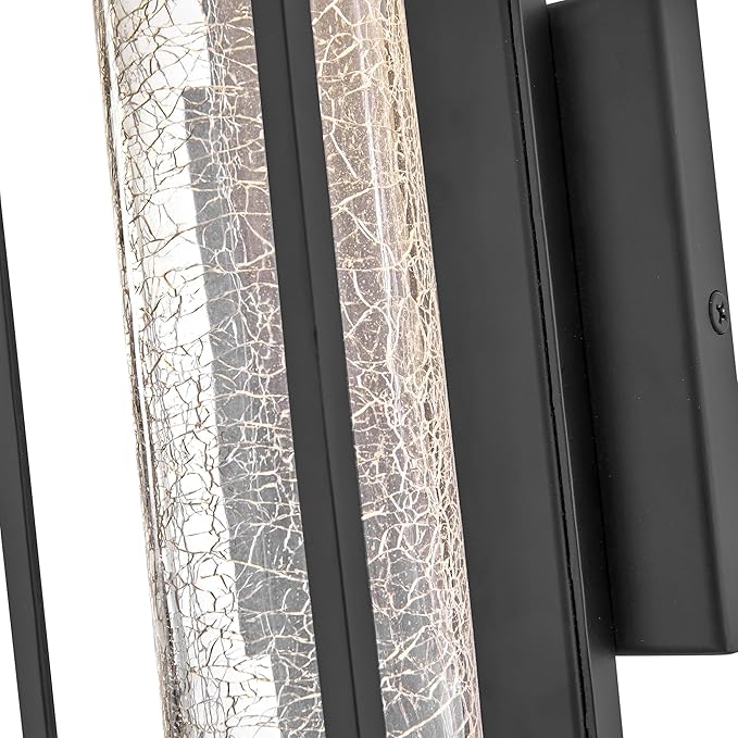 Hinkley Vapor Medium Wall Mount Lantern, Black | Lumora