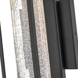 Hinkley Vapor Medium Wall Mount Lantern, Black | Lumora